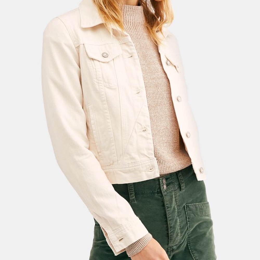 Free People Rumors Denim Jacket